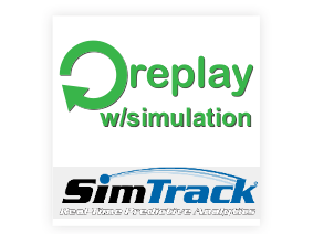 SimTrack Replay with Simulation